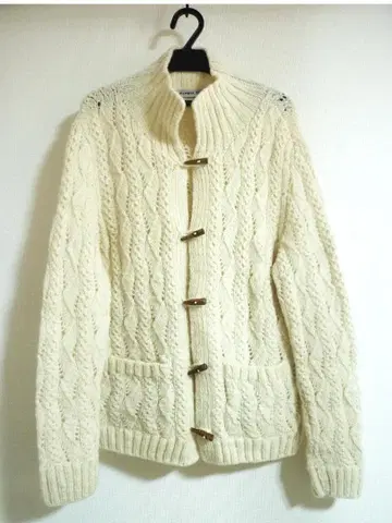 피플트리 People Tree 네팔제 니트 가디건 F