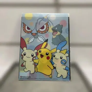 2004년 당시 제품! 포켓몬 센터 클리어 파일 A4 사이즈