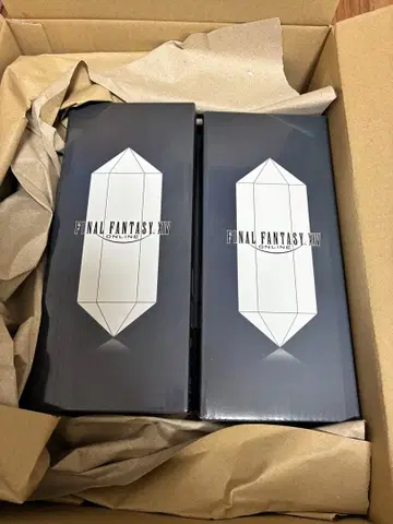 파이널 판타지 14 LED 라이트 빛의 크리스탈 2개