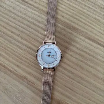 wicca 로즈 골드 손목시계 citizen