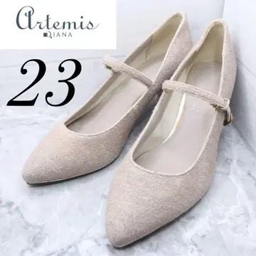 [ 6 ] 아르테미스 by 다이애나 스트랩 펌프스 베이지 23