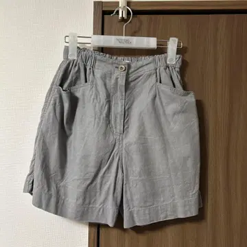 NOTHING WRITTEN 그레이 숏팬츠