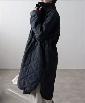 충전솜 다이아 퀼팅 코트 아우터 퀼팅 다운 자켓