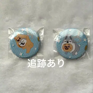 StrayKids 스키즈 TOY WORLD 라쿠텐 캔뱃지 방찬 한