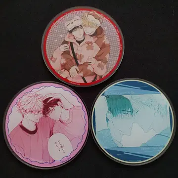 40세까지 하고 싶은 10가지 아크릴 코스터 3개 세트