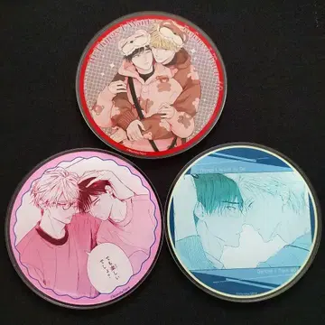 40세까지 하고 싶은 10가지 아크릴 코스터 3개 세트