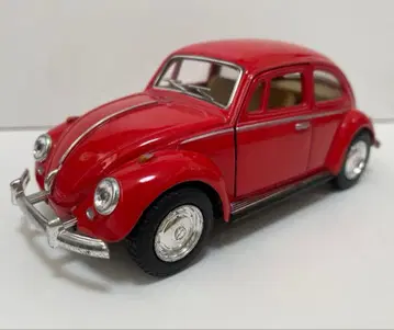 새상품 폭스바겐 비틀 빨간색 미니카