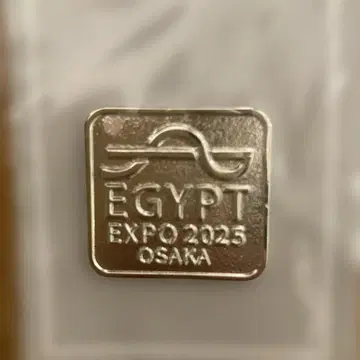 오사카 간사이 엑스포 이집트관 한정판 핀 배지