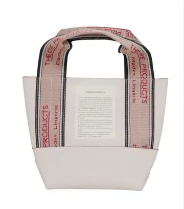 THEATRE PRODUCTS 인조 가죽 자카드 테이프 백 S 사이즈