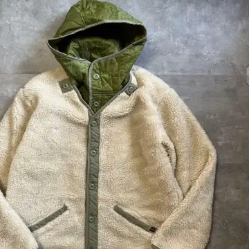 정가:17,380엔 ALPHA 플리스 아우터