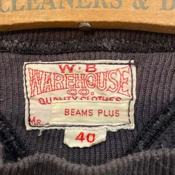 WAREHOUSE & CO. x BEAMS PLUS 별주 양V 맨투맨