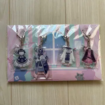 아쿠탄 아크릴 키링 4종 세트+보이스 키링