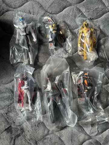 가면라이더 센타이 시리즈 소프트 비닐 6체 세트