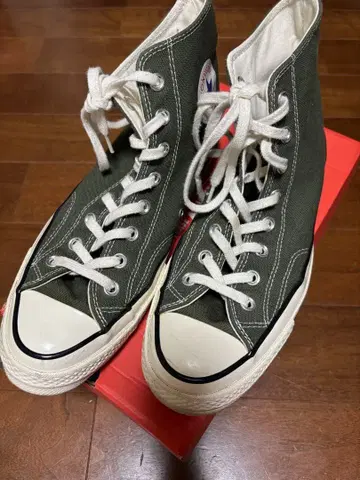 척테일러 컨버스 하이컷 그린