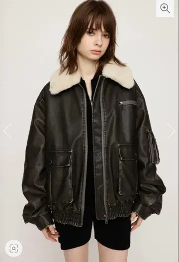 [ LIMITED ITEM ] VINTAGE F/LEATHER S/블루종