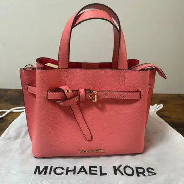 MICHAEL KORS 핑크 핸드백