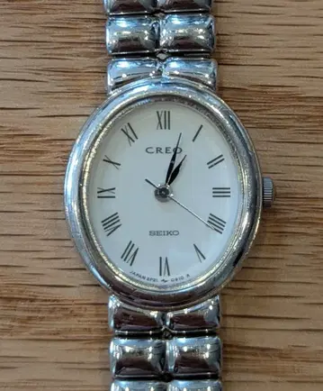SEIKO CREO 손목시계 실버 빈티지