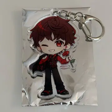 Luvless 후유미 생일 굿즈 미니 캐릭터 아크링 키링 유마