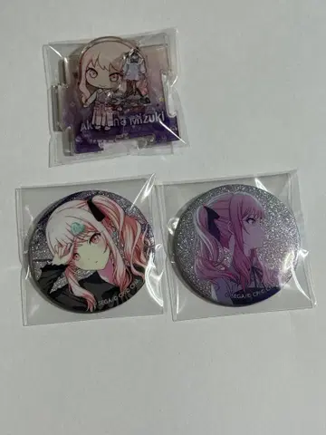 프로세카 아키야마 미즈키 캔 배지 아크릴 스탠드