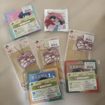 란마 1/2 캐릭터 굿즈 6세트