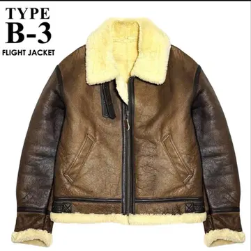 가격 인하 있음. 새상품급 그리맨 B-3 무스탕 플라이트 자켓 L 양가죽