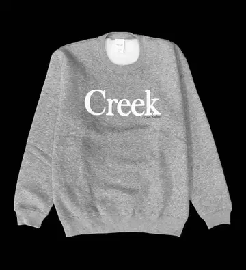 새상품 Creek Anglers 그레이 크루넥 스웨트 트레이닝복/L