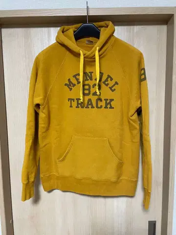 디럭스웨어 머스타드 후드티 옐로우 컬러