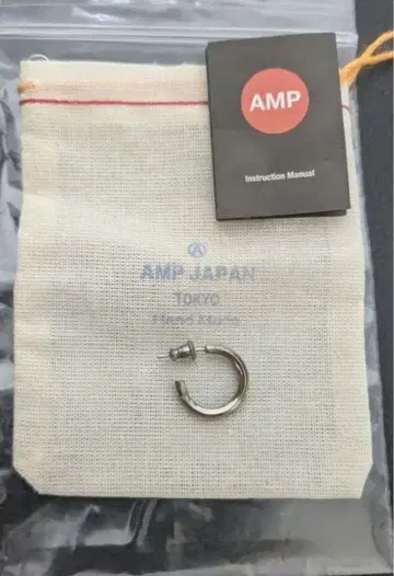 [ 가격 인하 ] AMP JAPAN 후프 귀걸이(한쪽용) 실버925