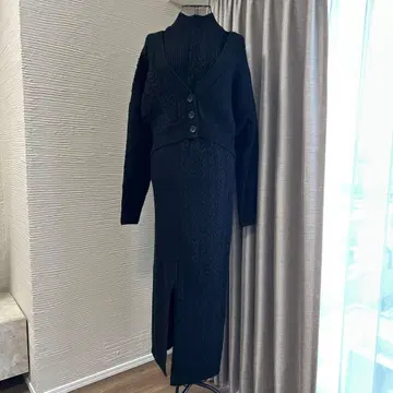 rienda 리엔다 롱 니트 원피스