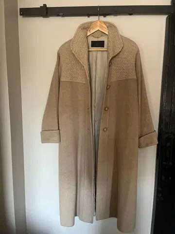 빈티지 캐시미어 코트