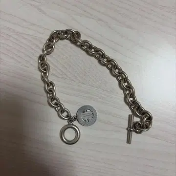 메탈 체인 팔찌 토글식