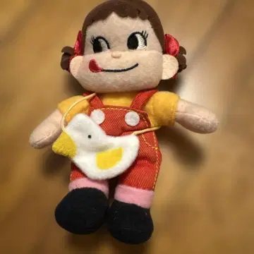 페코짱 봉제 인형 스트랩 키링 약 12cm