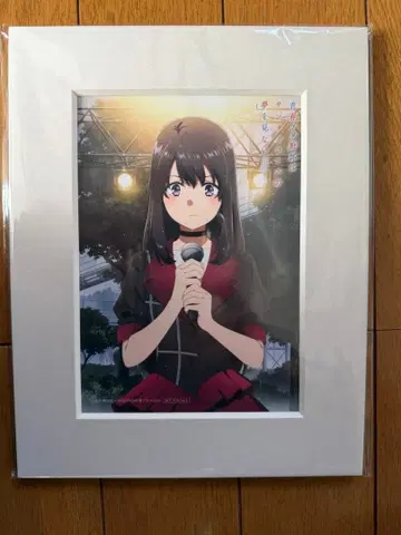 청춘 돼지 녀석 전권 구매 특전 캐릭터 파인 매트