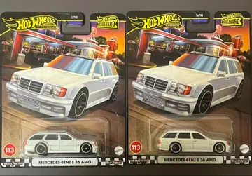 핫휠 메르세데스-벤츠 E 36 AMG 2대 세트