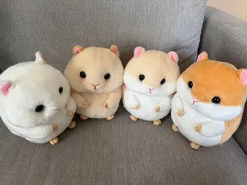 [ 4마리 세트 ] 햄스터 코링 기믹 봉제 인형 컴프