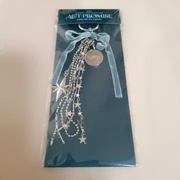 미사용 txt ACT PROMISE 키링 별 모양
