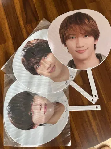 나니와 부채 세트 (후지와라, 오하시)