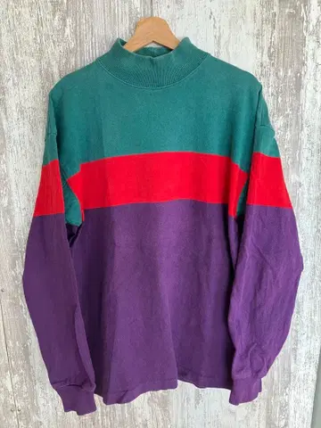 [80s~90s] 엘엘빈 모크넥 롱 슬리브