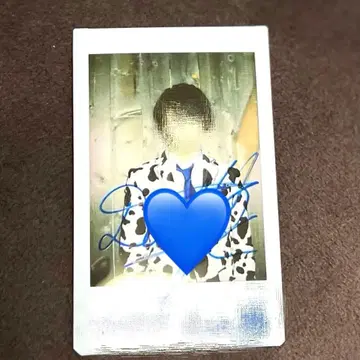 M!LK 시오자키 타이치 친필 사인 폴라로이드