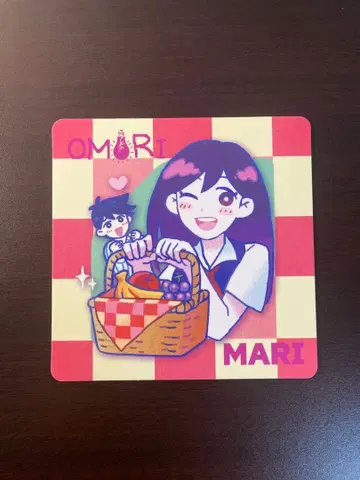 시부야 GIGO 게이머 코스터 OMORI 봉돌 MARI 마리