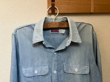 80s BIGMAC 샴브레이 셔츠