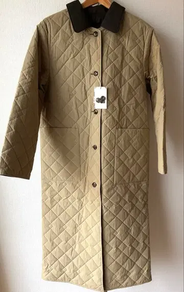 스티븐 앨런 퀼팅 리버서블 롱 코트