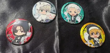 [ WIND BREAKER ] 트레이딩 홀로그램 캔뱃지 블랙 할로윈