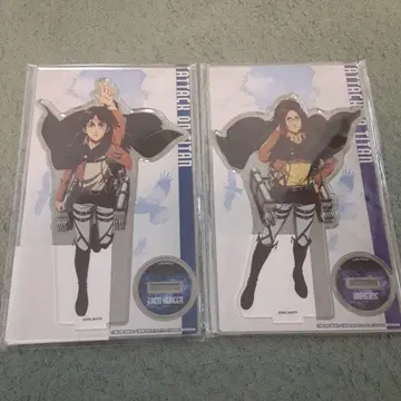 진격의 거인 엘렌 예거 한지 조에 아크릴 스탠드 2개 세트