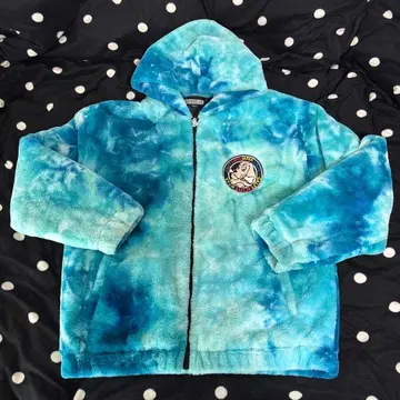 GALFY 타이다이 패턴 플리스 자켓 대형견