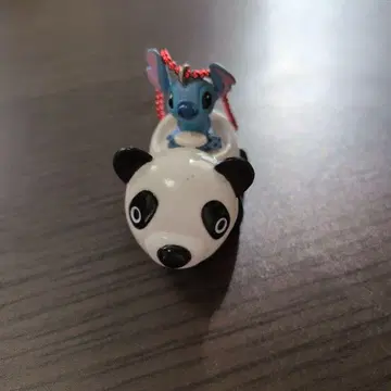 레어 스티치 팬더 키링