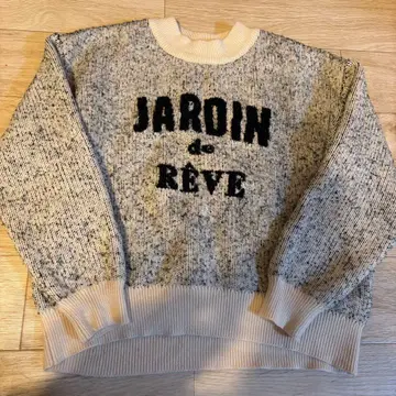 FAVORI 로고 니트 스웨터 긴팔