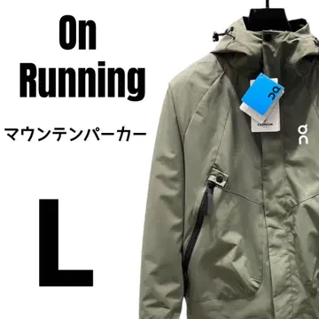 [ 미사용 ] On 3 in 1 속기모 마운틴 후드티 방수 방풍