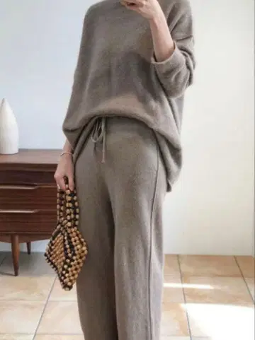 todayful Raccoon Raugh 니트 팬츠