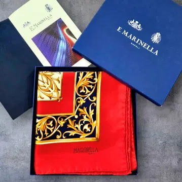 새상품 미사용 E.MARINELLA 스카프